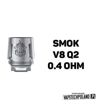 Grzałka - Smok V8 Baby Q2 - 0.4ohm  Grzałka - Smok V8 Baby Q2 - 0.4ohm
 2