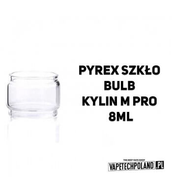 Pyrex Glass/Szkło BULB do Kylin M PRO 8ML  Pyrex Glass/Szkło do Kylin M PRO 8ML.
W zestawie znajduję się jedna sztuka. 2