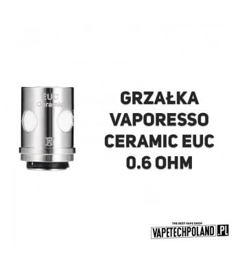 Grzałka - Vaporesso Ceramic EUC - 0.6ohm  Grzałka - Vaporesso Ceramic EUC - 0.6ohm
Grzałka pasuję do następujących sprzętów:
- V