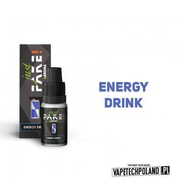Aromat Just Fake - Energy Drink 10ml  Aromat o smaku energy drinka.
 
Sugerowane dozowanie: 6%
Pojemność: 10ml 1