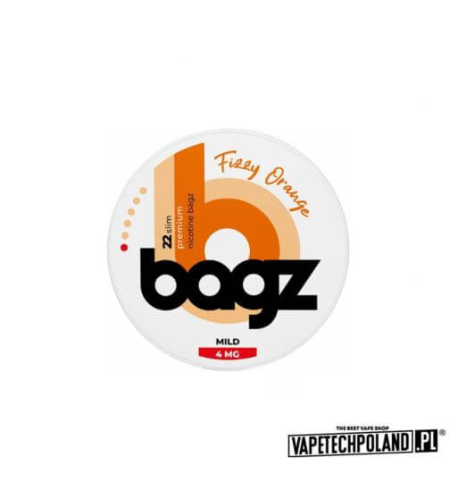 Woreczki Nikotynowe BAGZ- Fizzy Orange 4mg