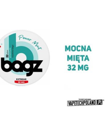Woreczki Nikotynowe BAGZ- Power Mint 32mg
