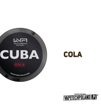 Woreczki nikotynowe - CUBA Black Cola 66mg