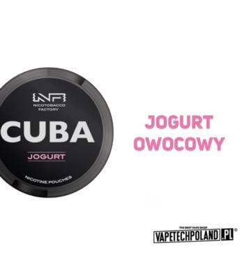 Woreczki nikotynowe - CUBA Black Jogurt 66mg