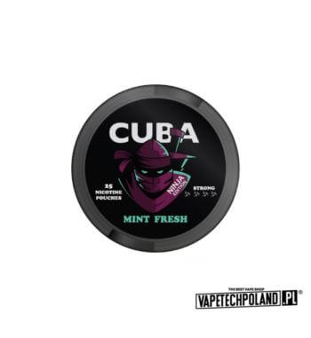 Woreczki nikotynowe - CUBA Ninja Mint Fresh 30mg