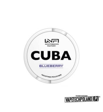 Woreczki nikotynowe - CUBA White Blueberry 25mg