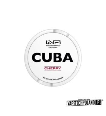 Woreczki nikotynowe - CUBA White Cherry 25mg
