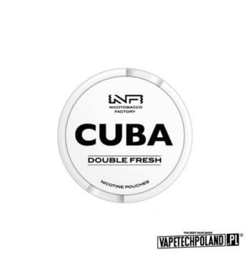 Woreczki nikotynowe - CUBA White Double Fresh 25mg