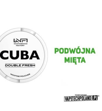 Woreczki nikotynowe - CUBA White Double Fresh 25mg