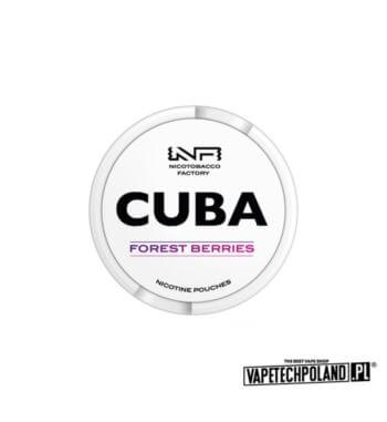 Woreczki nikotynowe - CUBA White Forest Berries25m