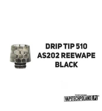 Drip Tip 510 AS202 ReeWape - Black