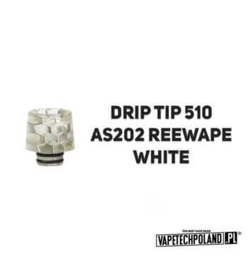 Drip Tip 510 AS202 ReeWape - White