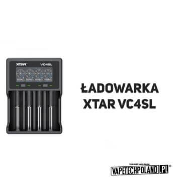 Ładowarka czterokanałowa XTAR VC4SL wyświetlacz