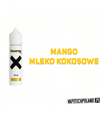 Premix Go Bears "X" - Mango & Coconut Milk  Premix o smaku mango i mleka kokosowego.

50ml płynu w butelce o pojemności 60ml.

P