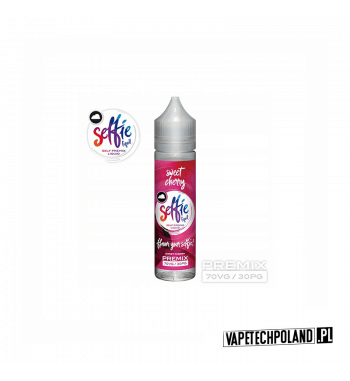 Premix SELFIE - Sweet Cherry 50ml  Premix o smaku wiśni.

50ml płynu w butelce o pojemności 60ml.

Produkt Shake and Vape przezn