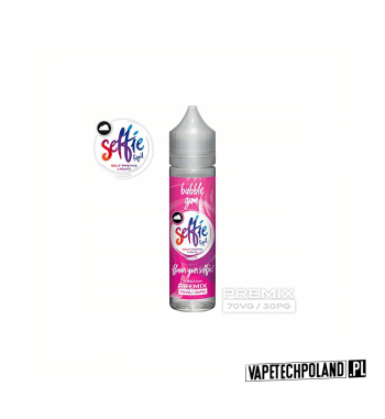 Premix SELFIE - Bubble Gum 50ml  Premix o smaku gumy balonowej.

50ml płynu w butelce o pojemności 60ml.

Produkt Shake and Vape