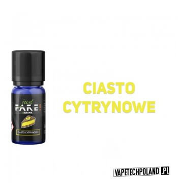 Aromat Just FAKE - CIASTO CYTRYNOWE 10ml  Aromat o smaku ciasta cytrynowego.
 
Sugerowane dozowanie: 7-15%
Pojemność: 10ml 2