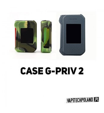 CASE silikonowy - G-PRIV 2  Silikonowy case na e-papierosa. Chroni nasz sprzęt przed zarysowaniami i upadkami oraz dodaje orygin