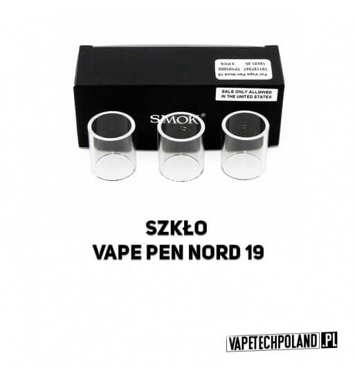 smok vape pen nord 19 replacement glass Official SMOK Nord AIO 19 Glass Tube (2ml) main image 0
