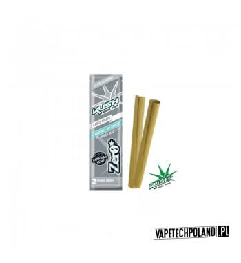 Kush Herbal Wraps x2 - Zero  Wolnopalące, aromatyzowane owijki papierosowe. Wykonane z kanadyjskich konopi.W pojedynczym opakowa