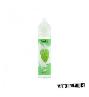 Premix/Longfill VAPY - Mint 20ml  Premix o smaku mięty.
20ml płynu w butelce o pojemności 60ml.

Płyny typu Shake and Vape (Prem