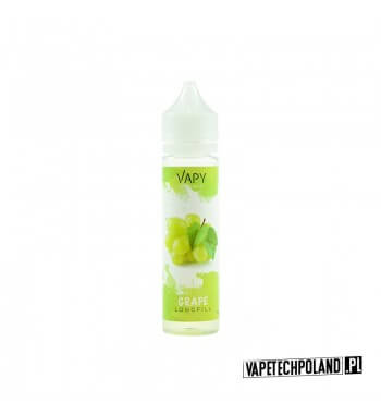 Premix/Longfill VAPY - Grape 20ml  Premix o smaku winogrona.
20ml płynu w butelce o pojemności 60ml.

Płyny typu Shake and Vape 