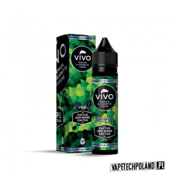 Premix VIVO V.S. Double - Cactus 50ML  VIVO Vape Selection to premixy premium znanej marki liquidów. Najwyższej jakości aromaty 
