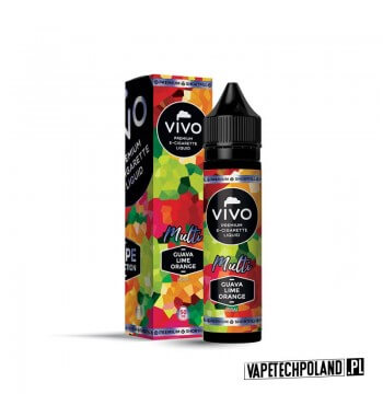 Premix VIVO V.S. Multi - Guava/Lime/Orange 50ML  VIVO Vape Selection to premixy premium znanej marki liquidów. Najwyższej jakośc