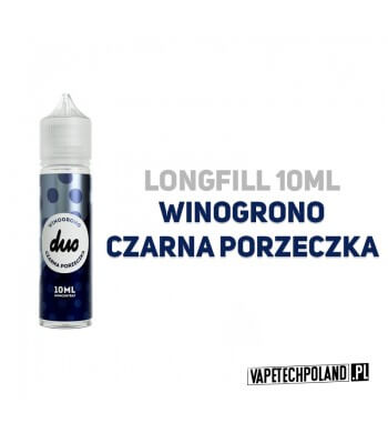 Premix/Longfill DUO - Winogrono & Czarna Porzeczka 10ml  Longfill jest to nowy produkt na rynku EIN. Charakteryzuje się małą zaw