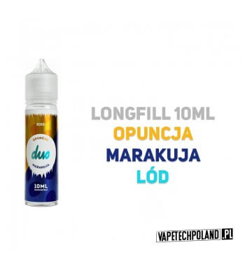 Premix/Longfill DUO ICED - Opuncja & Marakuja 10ml  Longfill jest to nowy produkt na rynku EIN. Charakteryzuje się małą zawartoś