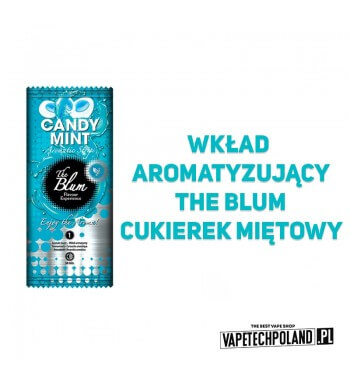 Wkład aroma. The Blum - Candy Mint  Inserty aromatyzujące The Blum.Aromat: Candy Mint / Cukierki miętowe 2