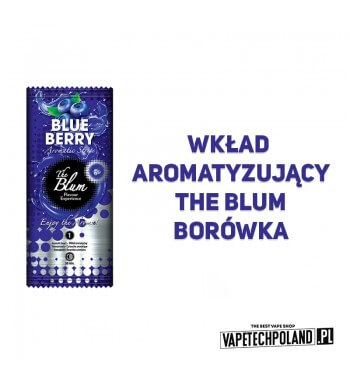 Wkład aroma. The Blum - Blueberry  Inserty aromatyzujące The Blum.Aromat: Bluebuerry / Jagoda 2