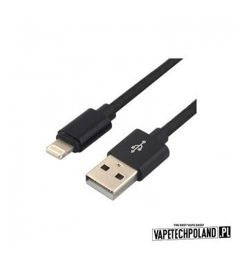 Kabel USB IPHONE CBS-1IB 2.4A  Kabel USB - Iphone
Kabel wykonany z bardzo elastycznego i wytrzymałego silikonu, odpornego na zni