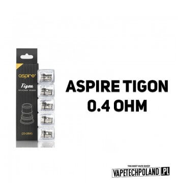 Grzałka - Aspire Tigon- 0.4ohm  Grzałka - Aspire Tigon- 0.4ohm
Pasuje do następujących sprzętów:
- Aspire Tigon Kit
- Aspire Tig