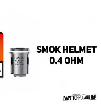 Grzałka - Smok Helmet - 0.4ohm  Grzałka - Smok Helmet - 0.4ohm
Grzałka pasuję do następujących sprzętów:
 - Smok Helmet Tank
- S