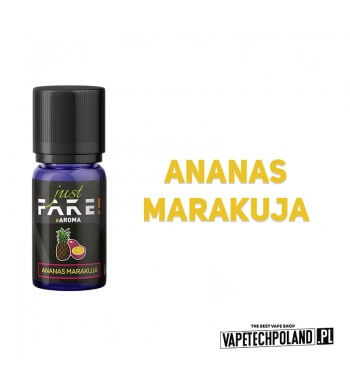 Aromat Just FAKE MIX - ANANAS & MARAKUJA 10ml  Aromat o smaku ananasa i marakui.
 
Sugerowane dozowanie: 7-15%
Pojemność: 10ml
W