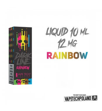 LIQUID DARK LINE - RAINBOW 10ML 12MG  Liquid Dark Line Rainbow.
Zawartość nikotyny: 12MG
Pojemność: 10ml  

UWAGA!
Produkty z ka