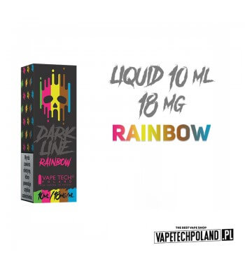LIQUID DARK LINE - RAINBOW 10ML 18MG  Liquid Dark Line Rainbow.
Zawartość nikotyny: 18MG
Pojemność: 10ml  

UWAGA!
Produkty z ka