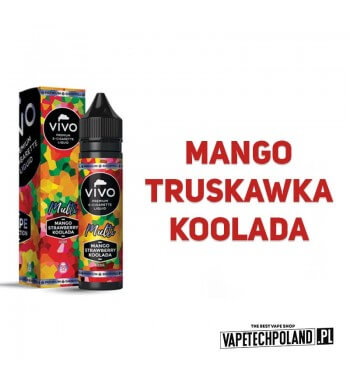 Premix VIVO V.S. Multi - Mango/Strawberry/Koolada 50ML  VIVO Vape Selection to premixy premium znanej marki liquidów. Najwyższej