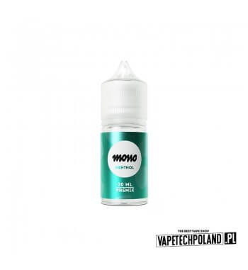 PREMIX MONO - MENTHOL 20ML  Premix o smaku mentholu.

Produkt zawiera 20 ml płynu w butelce 30ml.

Kwota podatku akcyzowego : 13