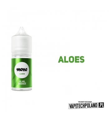 PREMIX MONO - ALOES 20ML  Premix o smaku aloesu.

Produkt zawiera 20 ml płynu w butelce 30ml.

Kwota podatku akcyzowego : 13,53 