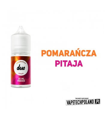 PREMIX DUO - POMARAŃCZA & PITAJA 20ML  Premix o smaku pomarańczy  i pitaji.

Produkt zawiera 20 ml płynu w butelce 30ml.

Kwota 