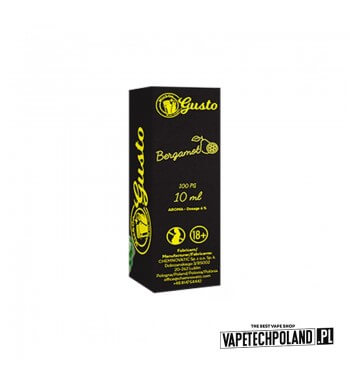 Aromat Gusto - Bergamot 10ml  Aromat o smaku bergamotki.
 
Sugerowane dozowanie: 6%
Pojemność: 10ml 1