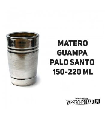 Guampa - Palo Santo  GUAMPA - PALO SANTO 150-220 ml:
Okuta guampa Palo Santo to duże naczynie o pojemności od ok. 150 do ok. 220