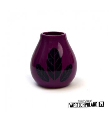 Luka Hoja Violeta 350ml  Ta ceramiczna tykwa do yerba mate to stylowy design i najwyższe walory użytkowe. Idealnie leży w dłoni 