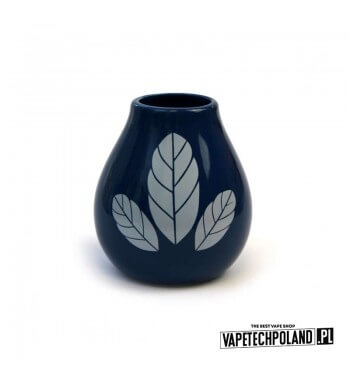Luka Hoja Dark Blue 350ml  Ta ceramiczna tykwa do yerba mate to stylowy design i najwyższe walory użytkowe. Idealnie leży w dłon