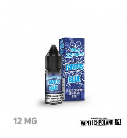 LIQUID FANTOS - BLUE FANTOS 10ML 12MG  Liquid Fantos Blue Fantos.
Zawartość nikotyny: 12MG
Pojemność: 10ml  
 1