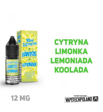 LIQUID FANTOS - LEMONADE FANTOS 10ML 12MG  Liquid Fantos Lemonade Fantos.
Zawartość nikotyny: 12MG
Pojemność: 10ml  
 2