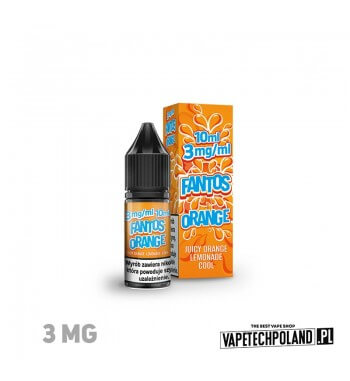 LIQUID FANTOS - ORANGE FANTOS 10ML 3MG  Liquid Fantos Orange Fantos.
Zawartość nikotyny: 3MG
Pojemność: 10ml  
 2