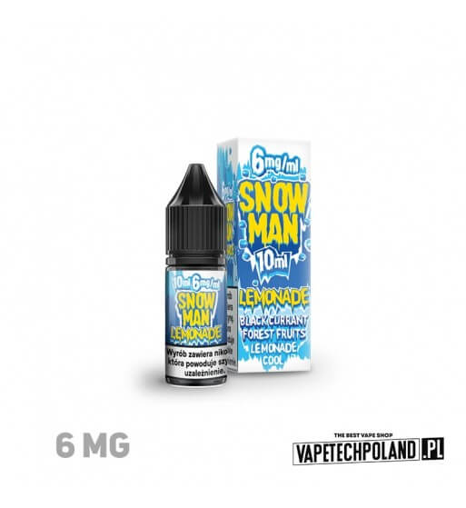 LIQUID SNOWMAN - LEMONADE 10ML 6MG  Liquid Snowman Lemonade.
Zawartość nikotyny: 6MG
Pojemność: 10ml  
 1